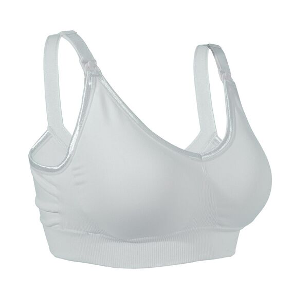 Okus Original Full Cup Maternity & Nursing Bra, Color: Light Grey, Maternity Size: XL, 2 image