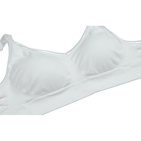 Okus Original Full Cup Maternity & Nursing Bra, Color: Light Grey, Maternity Size: S, 5 image