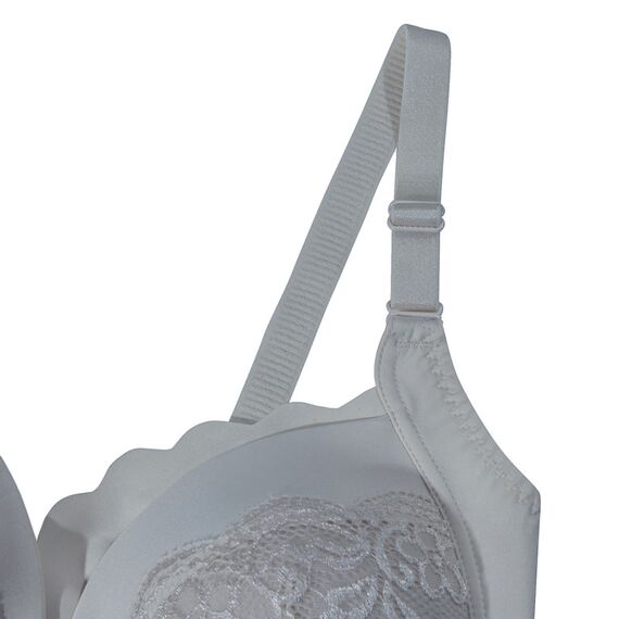 Okus Elegant Seamless Maternity & Nursing Bra, Color: Light Grey, Maternity Size: XL, 6 image