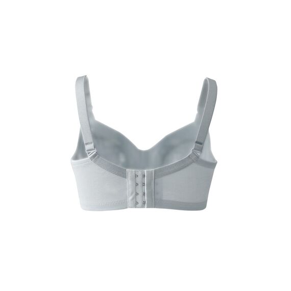 Okus Comfy Cotton Maternity & Nursing Bra, Color: Light Grey, Maternity Size: M, 3 image