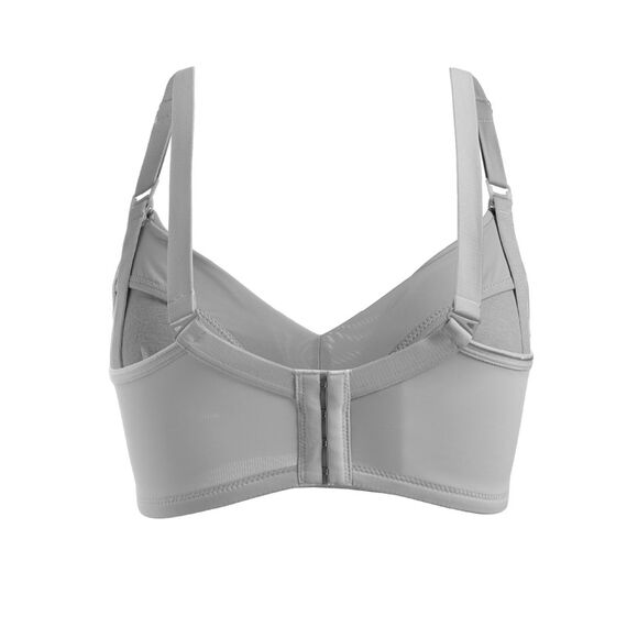 Okus Full Cup Maternity & Nursing Bra, Color: Grey, Maternity Size: M, 3 image