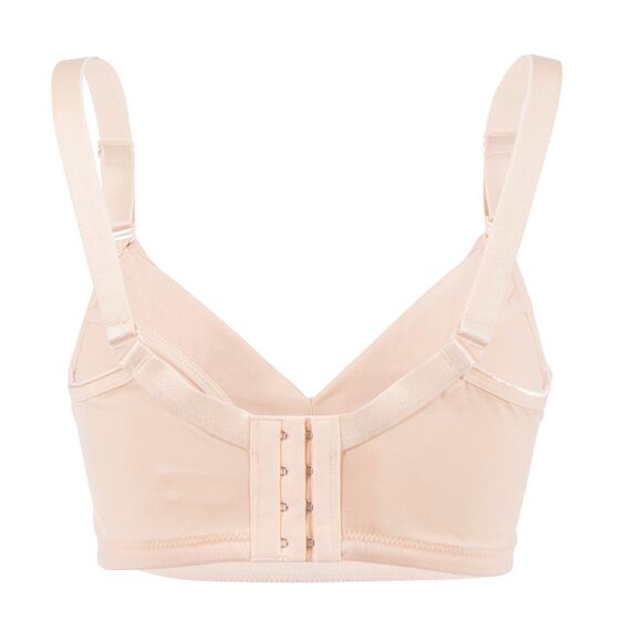 Okus Full Cup Maternity & Nursing Bra, Color: Beige, Maternity Size: L, 2 image