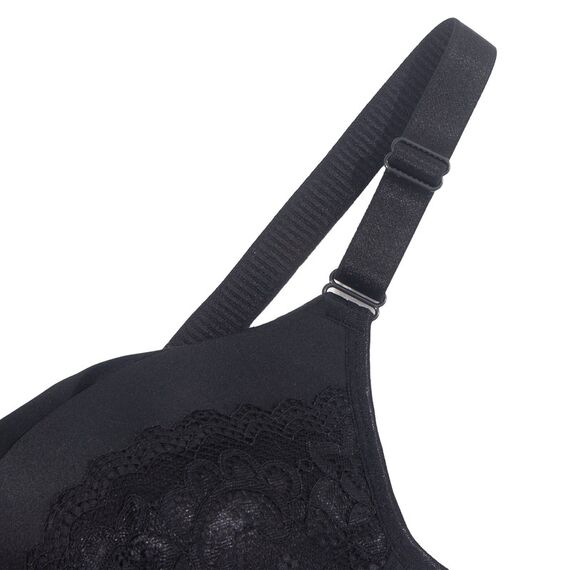 Okus Full Cup Maternity & Nursing Bra, Color: Black, Maternity Size: XXL, 6 image