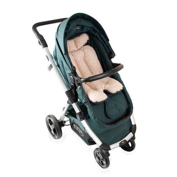 BabyJem Stroller and High Chair Pad, Color: Salmon