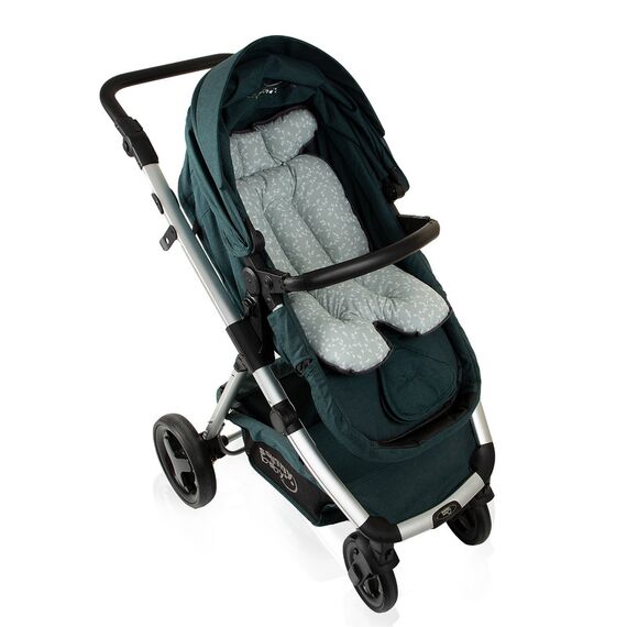 BabyJem Stroller and High Chair Pad, Color: Blue