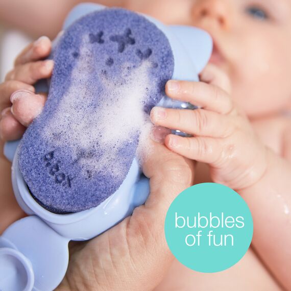 b.box Baby Bath Brush Soft Silicone Scrubber Newborn+, 4 image