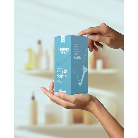 Mommy First Peri Bottle, Color: Blue, 4 image