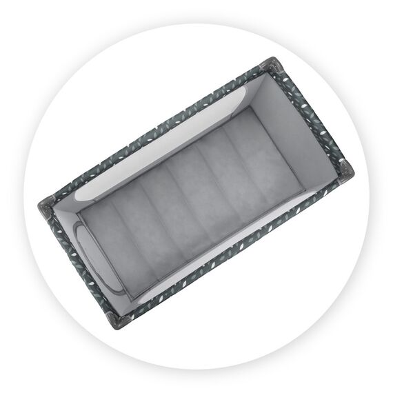 MoMi Belove Travel Crib, Color: Grey, 2 image