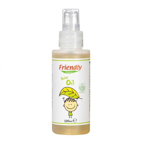 Friendly Organic 100ml Organic Baby Massage Oil