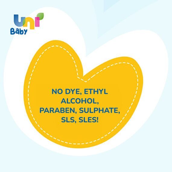 Uni Baby Sweet Dreams Hair and Body Shampoo 200 ml, 4 image