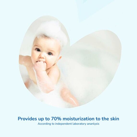 Uni Baby Hair and Body Shampoo Skin Moisturization 500 ml, 2 image