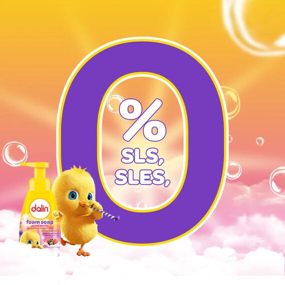 Dalin Foam Soap Mixed Berries 200ml, 3 image