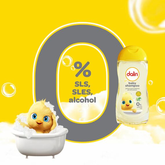 Dalin Baby Shampoo & Body Wash 200ml, 2 image