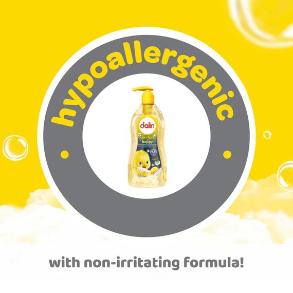 Dalin Comfort and Happy Baby Shampoo & Body Wash 700ml, 3 image