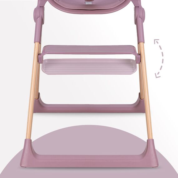 MoMi Kala Baby High Chair, Color: pink, 4 image