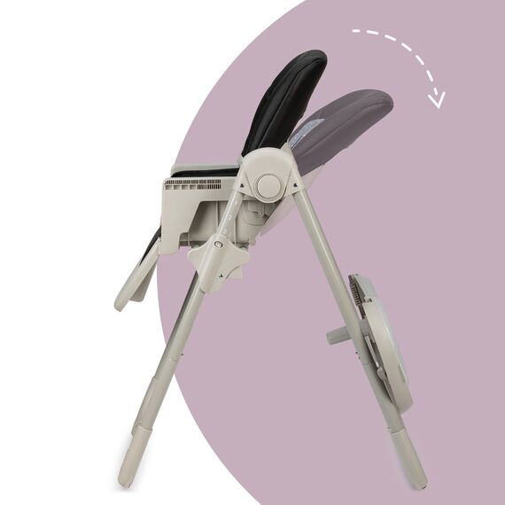 MoMi Gojo Highchair, Color: Black, 4 image