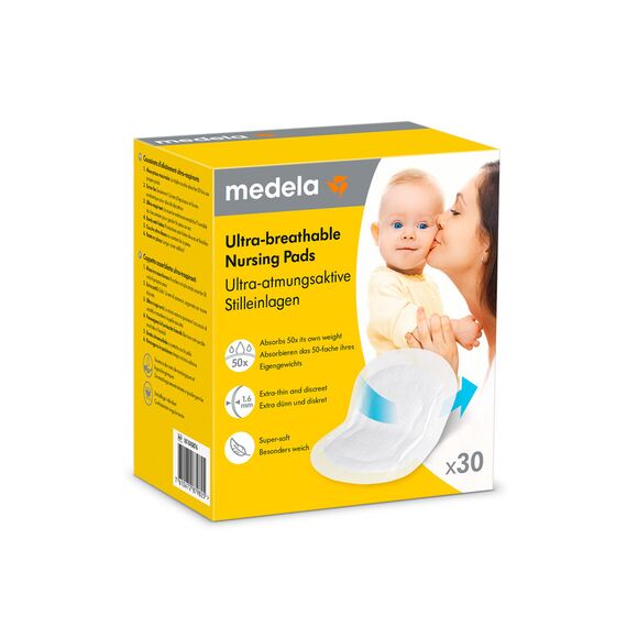 Medela Ultra-breathable Nursing Pads (30 Pieces)