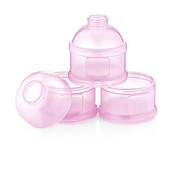 Babyjem Milk Powder Dispenser Container, Color: pink