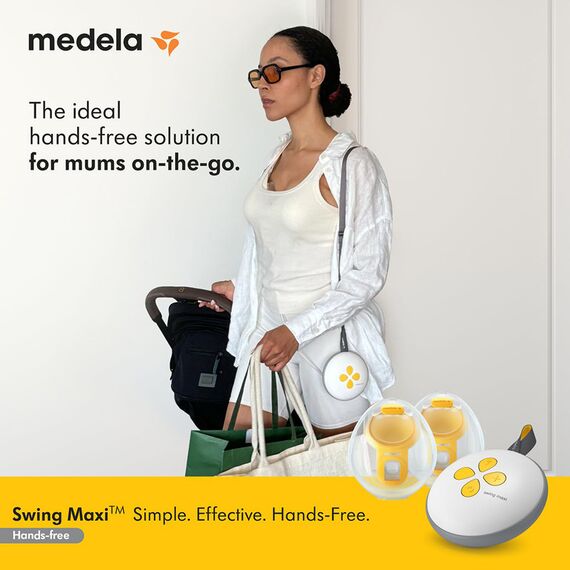 Medela Swing Maxi Hands-Free Double Electric Breast Pump USB Charger