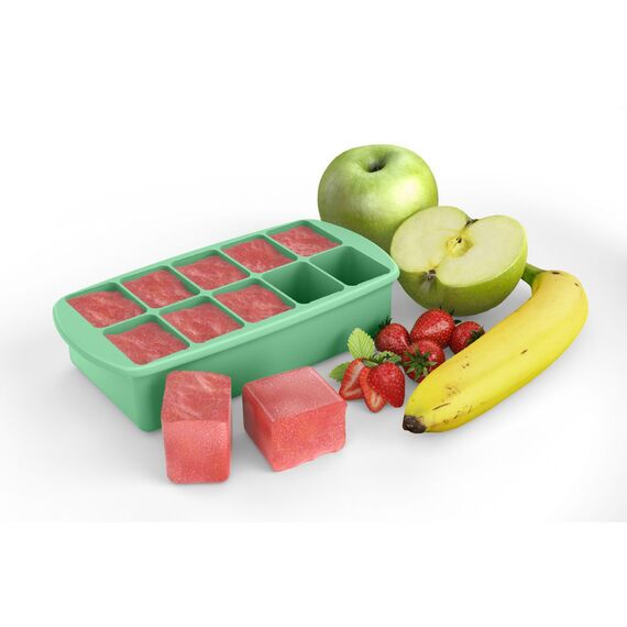 Melii Silicone Baby Food Freezer Tray 2 oz, Color: Mint, 5 image
