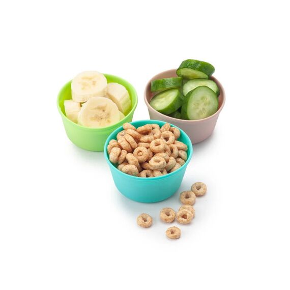 Melii Rainbow Silicone Food Cups 2.8 oz, 3 image