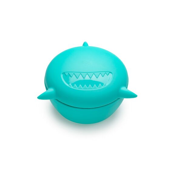 Melii Silicone Bowl with Lid 350 ml, Color: Turquoise