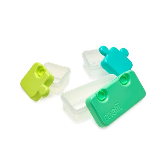 Melii Puzzle Food Container, Color: Multicolor, 4 image