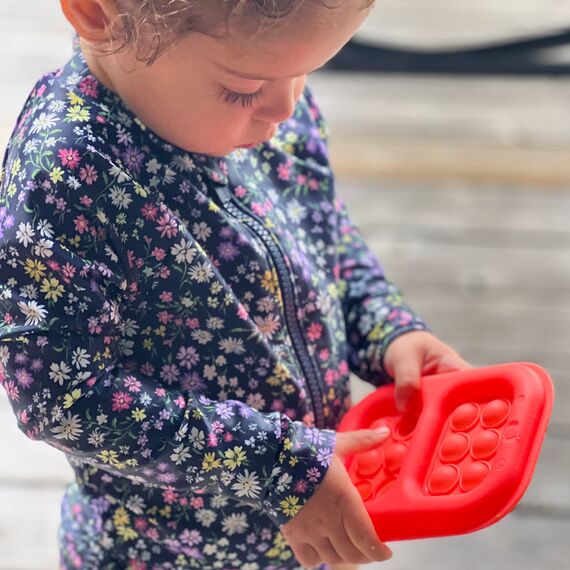 Melii Silicone Pop-It Ice Pack, Color: Orange, 3 image