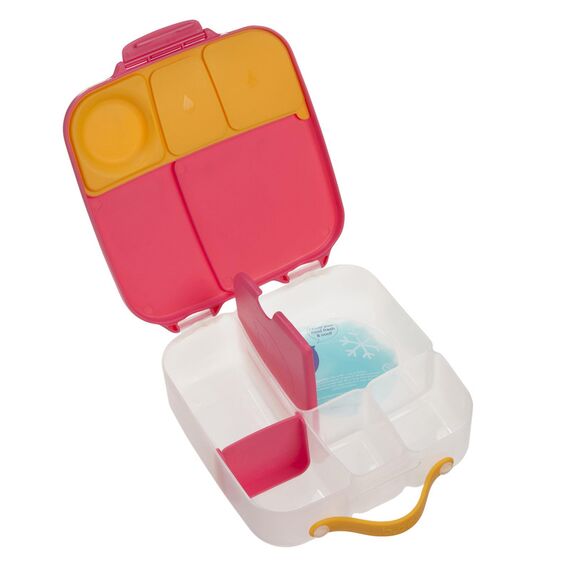 b.box Lunchbox Jumbo Bento Box 1L, Color: Strawberry Shake