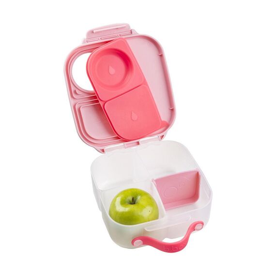 b.box Mini Lunchbox Bento Box, Color: Flamingo Fizz