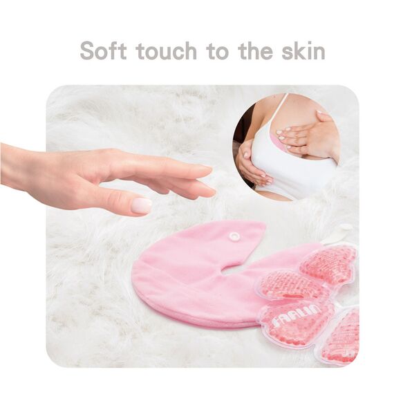 Farlin Cold & Hot Breast Pad with Cloth Cover 1PCS, 7 image