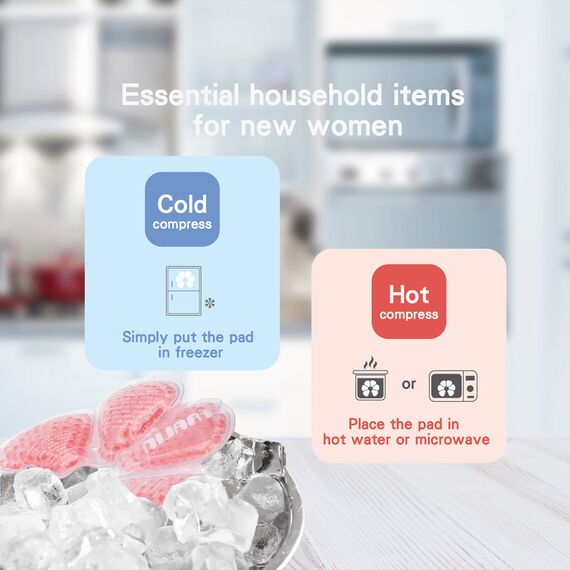 Farlin Cold & Hot Breast Pad with Cloth Cover 1PCS, 8 image