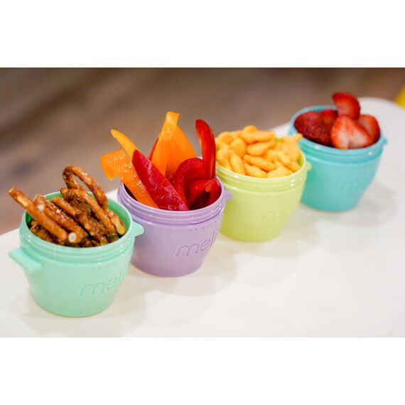 Melii Snap & Go Pods 4 oz (4 Pcs) - Multicolor, 4 image