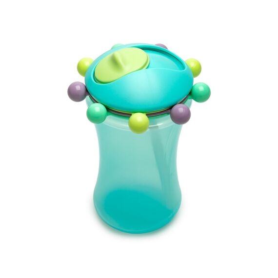 Melii Abacus Straw Sippy Cup 340 ml, Color: Turquoise