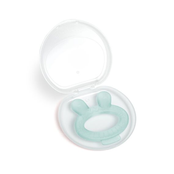 Suavinex Rabbit Teether for Baby +0 Months Made of One-piece Silicone, Helps Soothe Inflamed Gums & Stimulates Fine Motor Skills - Assorted Colors, 3 image