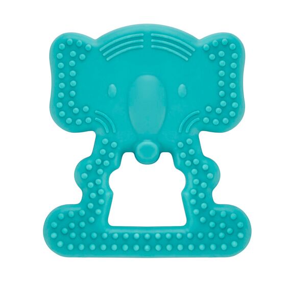 Babyjem Baby Teething Glove Elephant 3+ Months, Color: Green