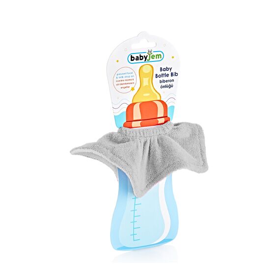 Babyjem Baby Bottle Bib 0+ Months, Color: pink, 2 image