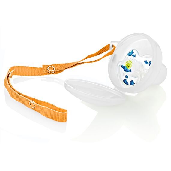 Babyjem Pacifier Case 0+ Months, Color: White, 2 image