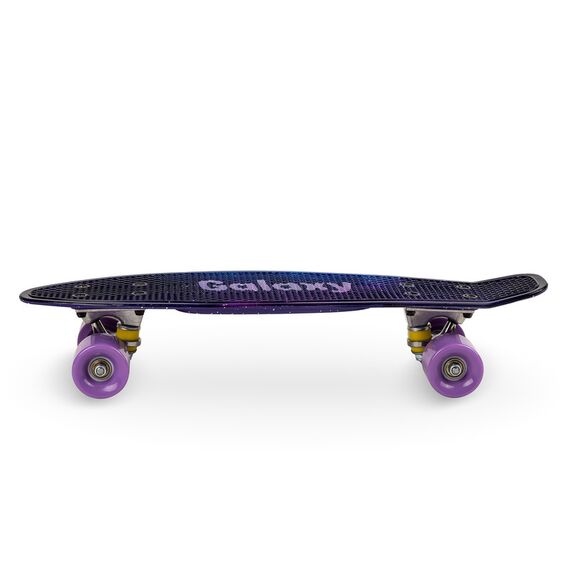 MoMi Qkids Galaxy Skateboard, Color: Purple, 2 image