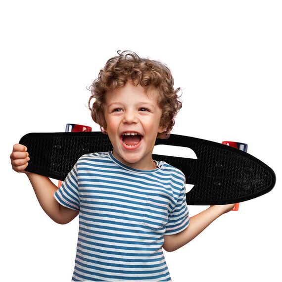 MoMi Qkids Galaxy Skateboard, Color: Blue, 3 image