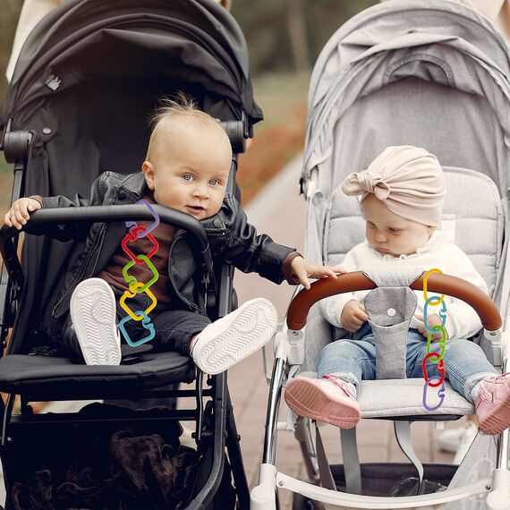 BabyJem Toy Hanger 5 Pieces Square