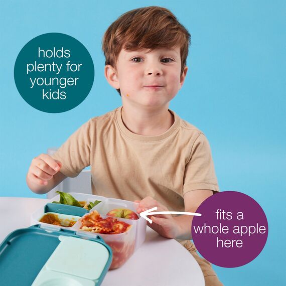 B.Box Mini Lunchbox, Color: Grey, 4 image