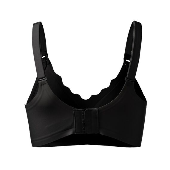 Okus Water Touch Seamless Maternity & Nursing Bra, Color: Black, Maternity Size: L, 3 image