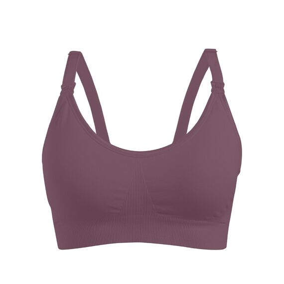 Okus Original Full Cup Maternity & Nursing Bra, Color: Purple, Maternity Size: L