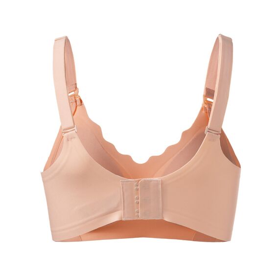 Okus Water Touch Seamless Maternity & Nursing Bra, Color: pink, Maternity Size: L, 3 image