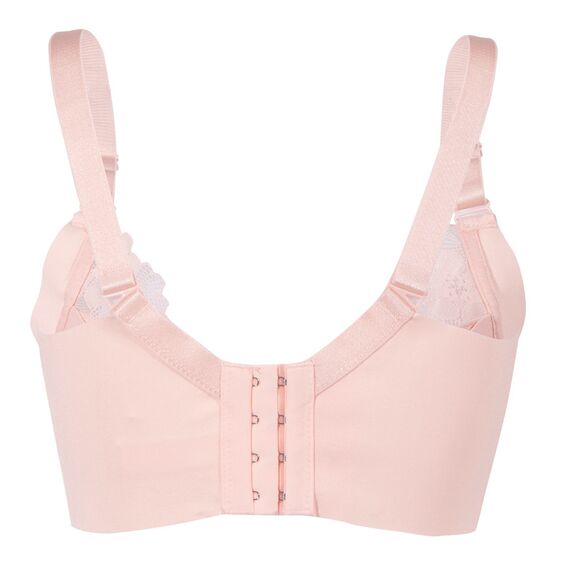 Okus Pretty Lace Maternity & Nursing Bra, Color: pink, Maternity Size: XL, 2 image