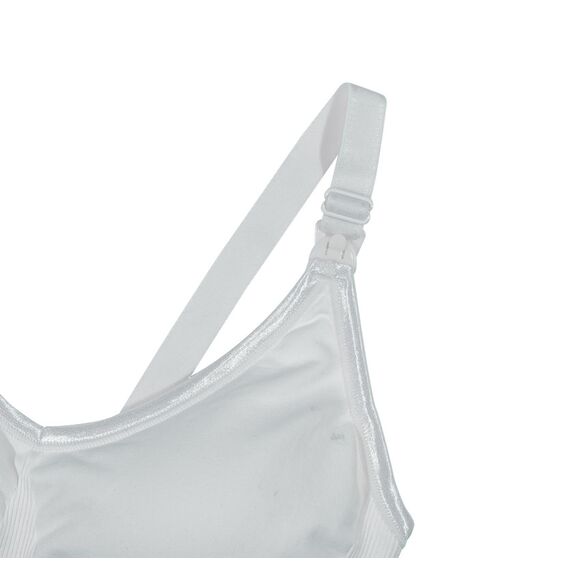 Okus Original Full Cup Maternity & Nursing Bra, Color: Light Grey, Maternity Size: M, 6 image