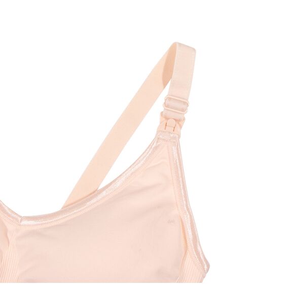 Okus Original Full Cup Maternity & Nursing Bra, Color: Beige, Maternity Size: L, 6 image