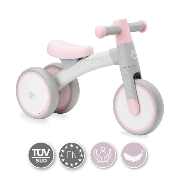 MoMi Tedi Mini Balance Bike, Color: Multicolor, 2 image