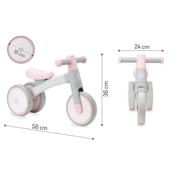 MoMi Tedi Mini Balance Bike, Color: Multicolor, 3 image